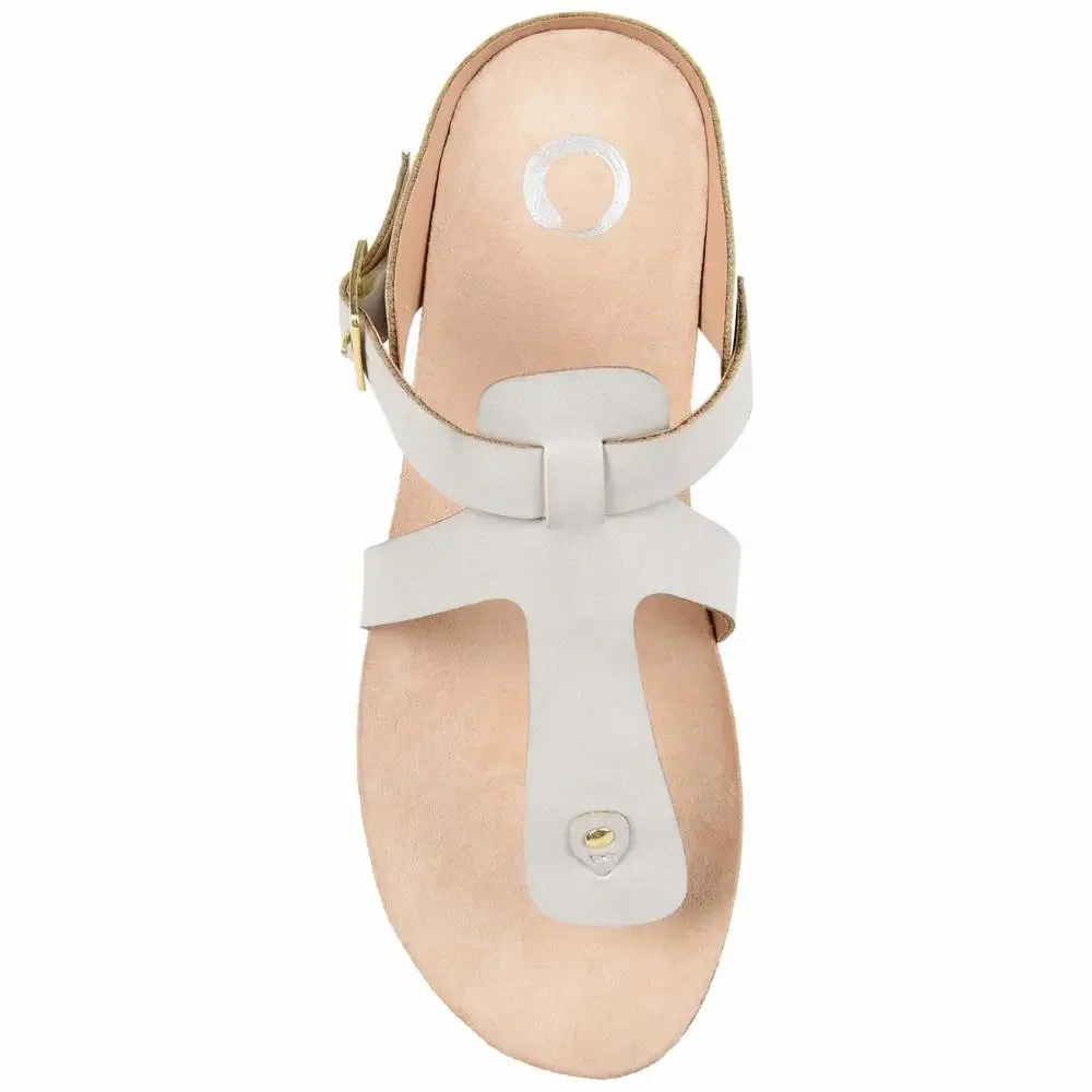 Journee Collection Womens Navara Sandal Grey 8 M